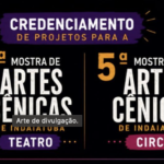 Cultura lança edital para credenciamento em Mostras de Artes Cênicas de Teatro e Circo