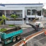 Obra de requalificação viária no entorno do Covabra Indaiatuba recebe nova etapa de recapeamento
