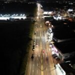 Indaiatuba atinge a marca de 90% de iluminação LED com instalação de mais 2,1 mil novas luminárias